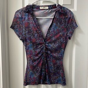 NATURAL LIFE Multicolor Floral Blouse